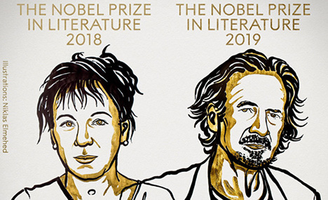 Polish, Austrian authors win 2018, 2019 Nobel Prize in Literature