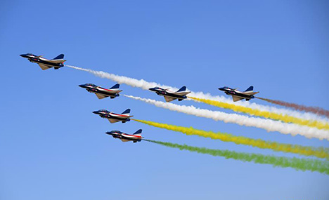 Activity celebrating 70th founding anniv. of PLA air force
