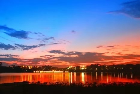 Picturesque Scenery of Xima Lake in Pu'er