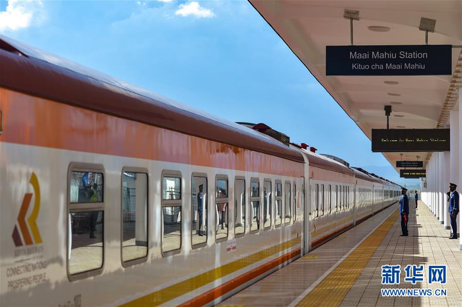 KENYA-CHINESE-BUILT RAILWAY-LAUNCH