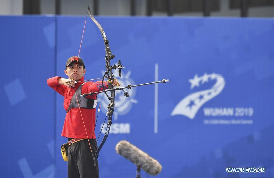 In pics: men's individual of archery at Military World Games