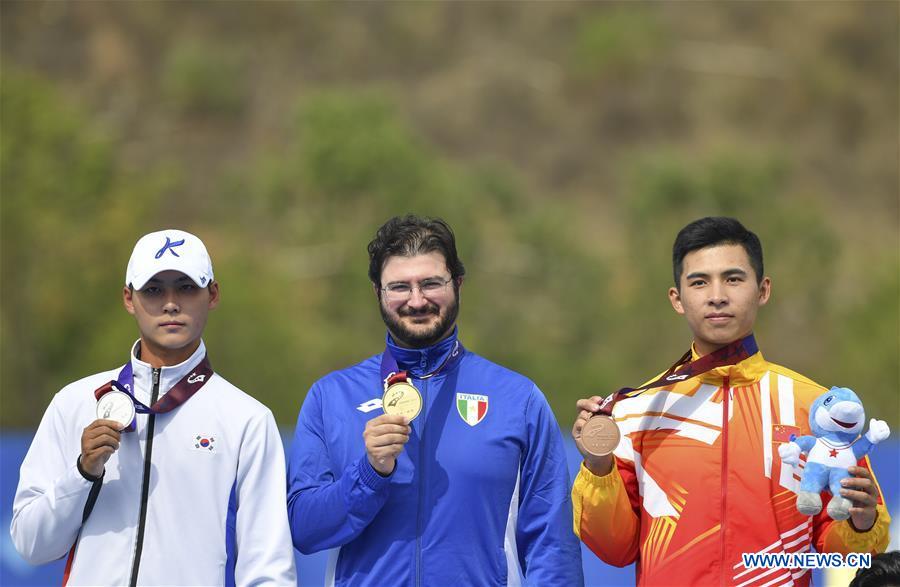 In pics: men's individual of archery at Military World Games