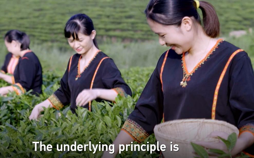 How does China improve people's livelihood?