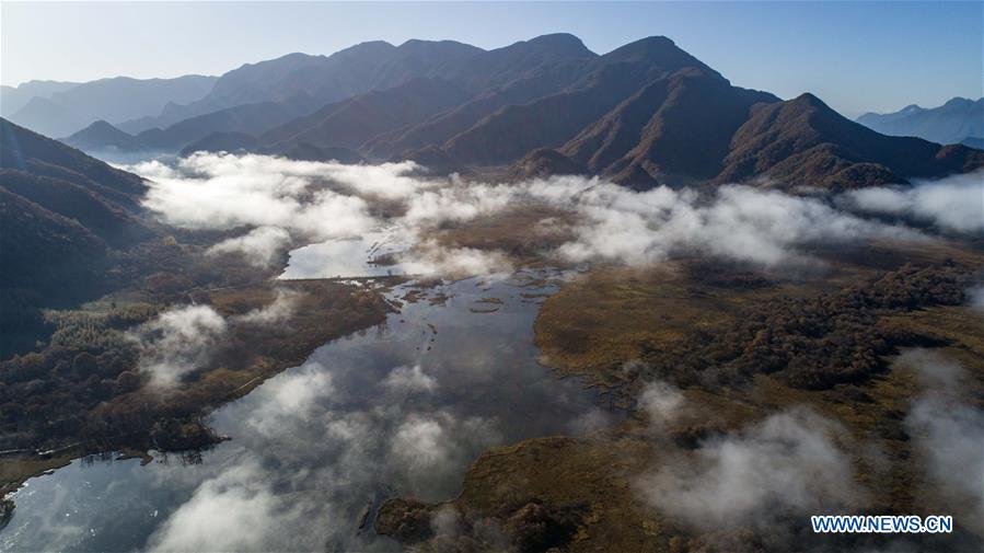 Scenery of Dajiu Lake in Shennongjia, C China