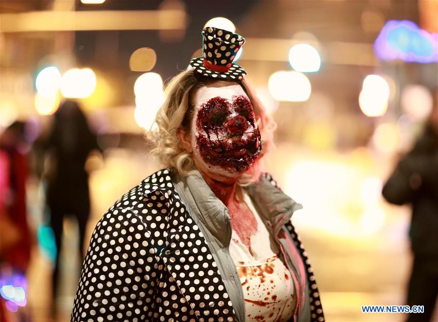 Annual Halloween Parade held in Chicago, U.S.