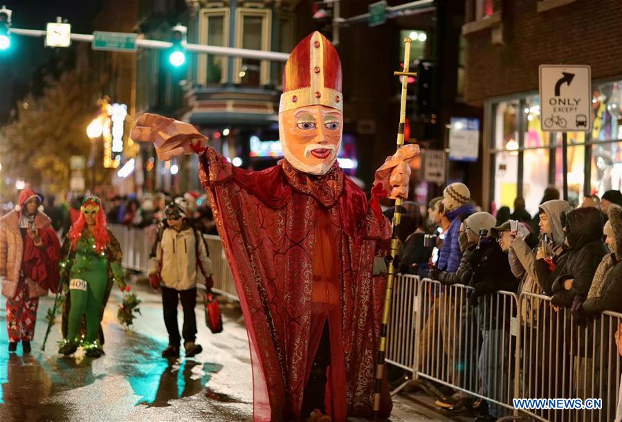 Annual Halloween Parade held in Chicago, U.S. (7) People's Daily Online