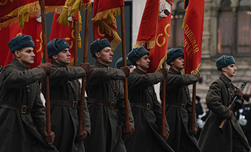 Rehearsal for 78th anniversary of legendary military parade held in Moscow
