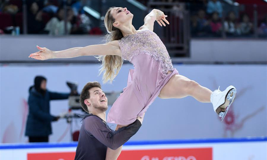 Highlights of Ice Dance Free Dance at ISU Grand Prix of Figure Skating Cup of China 2019