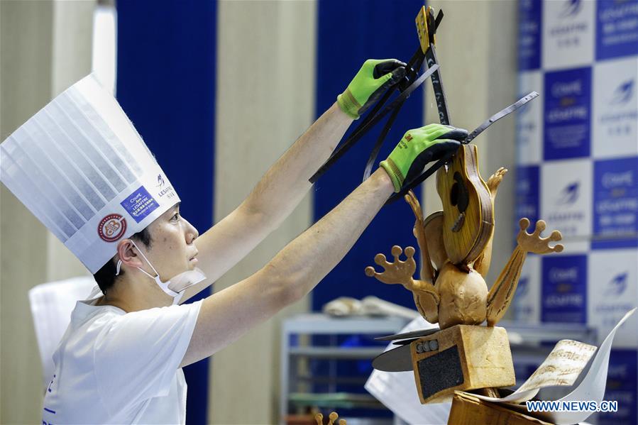 Baking competition at Asia-Pacific region of Louis Lesaffre Cup held during 2nd CIIE