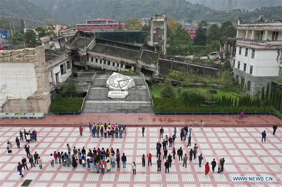 China's Yingxiu Town reconstructed from quake ruins