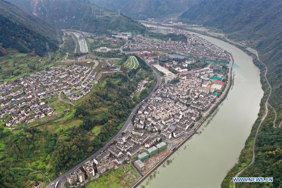 China's Yingxiu Town reconstructed from quake ruins