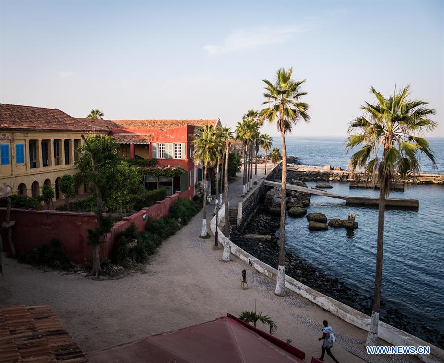Scenery of Goree Island near Dakar, Senegal