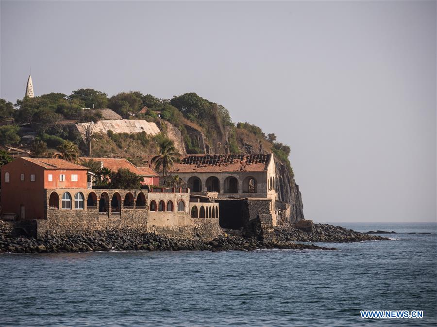 Scenery of Goree Island near Dakar, Senegal