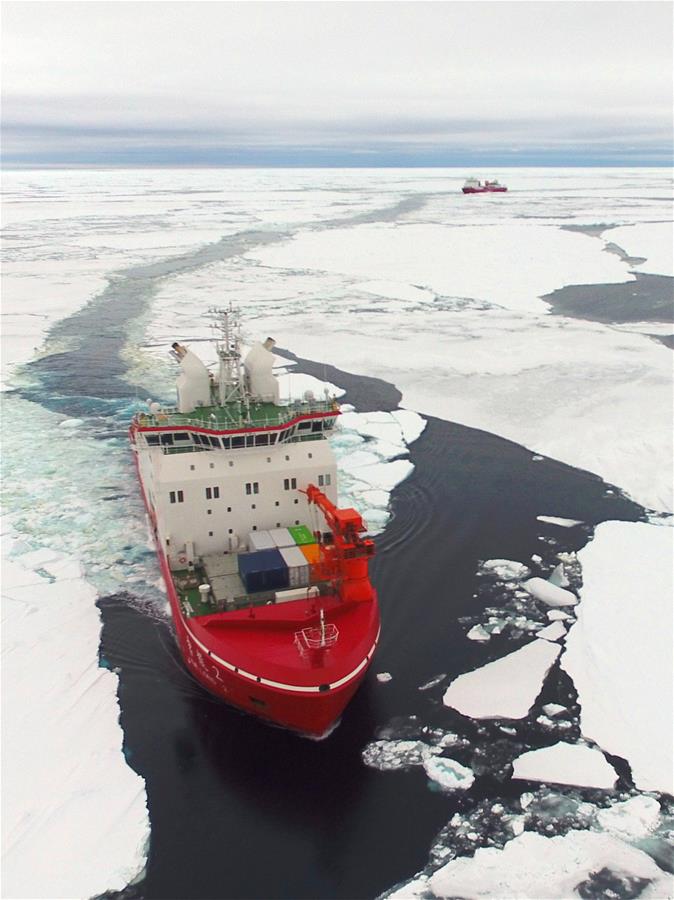 China's polar icebreaker Xuelong 2 arrives in Antarctica's Prydz Bay
