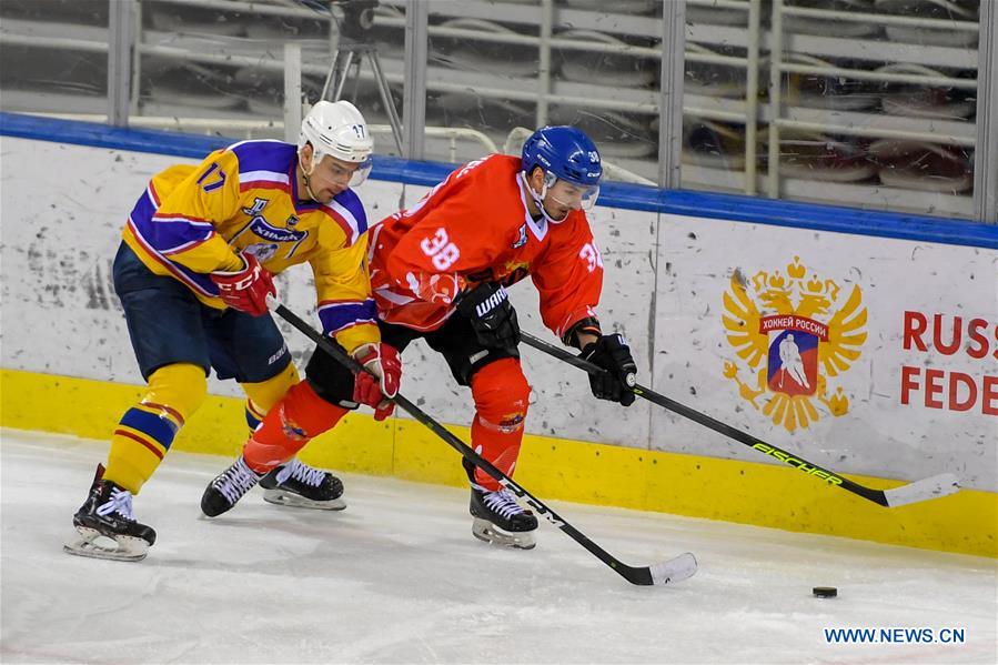 Silk Road Supreme Hockey League: Tsen Tou of China vs. Khimik of Russia