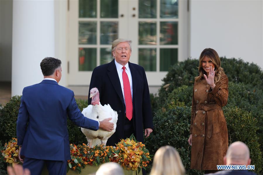 National Thanksgiving Turkey Pardoning Ceremony held in White House