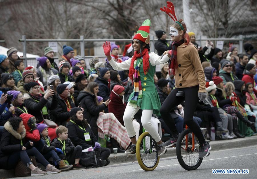 Annual Santa Claus Parade held in Vancouver