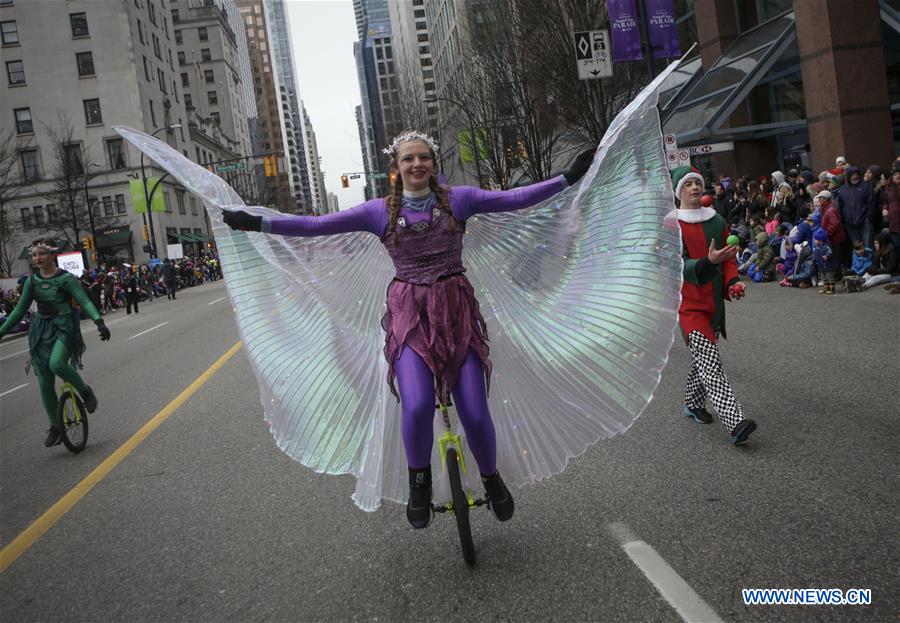 Annual Santa Claus Parade held in Vancouver