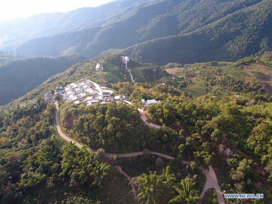 Scenery of Kunlu Mountain in Ning'er County, SW China's Yunnan