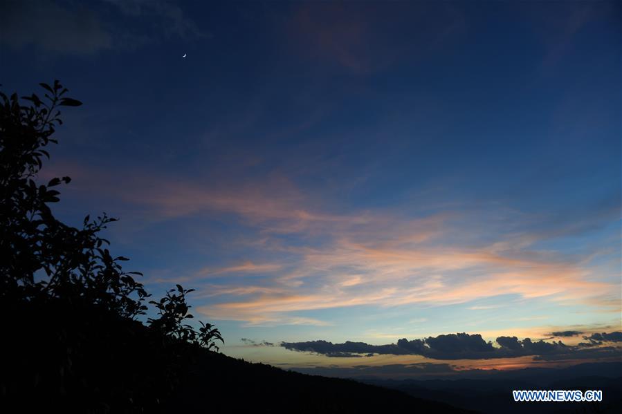 Scenery of Kunlu Mountain in Ning'er County, SW China's Yunnan