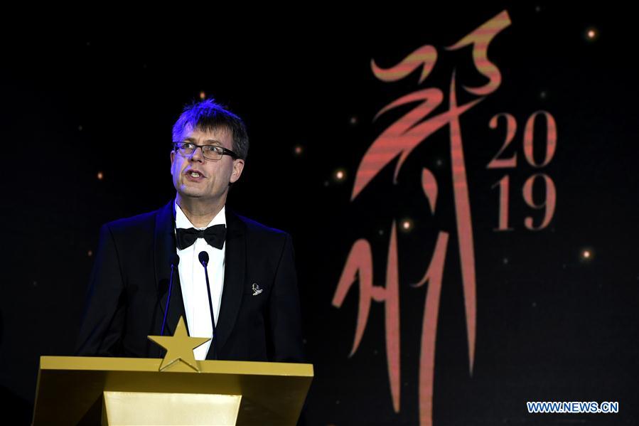 2019 ITTF star Awards ceremony held in Zhengzhou, China's Henan