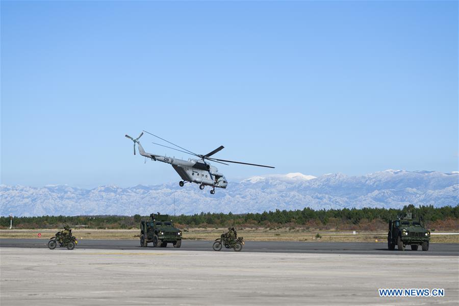 Air force training center opens at Zemunik military base