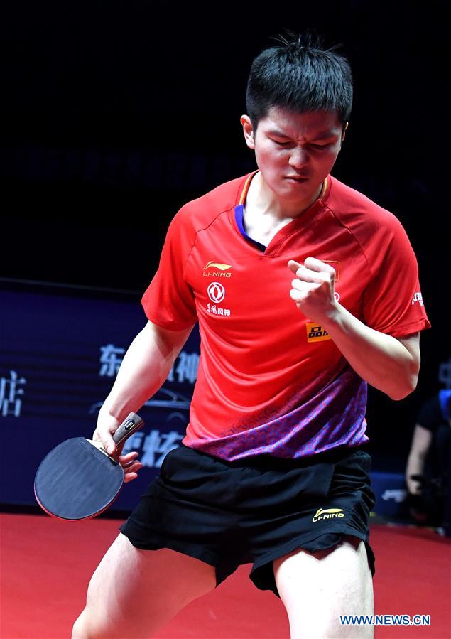 In pics: singles round of 16 at 2019 ITTF World Tour Grand Finals