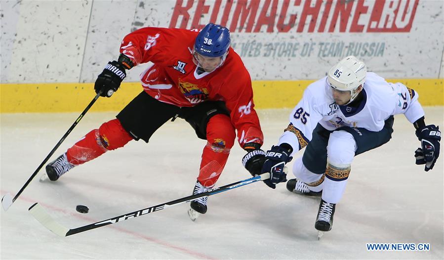 In pics: Silk Road Supreme Hockey League in Jilin, NE China
