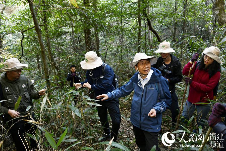 Scientific expedition team digs nature reserve in southeast China