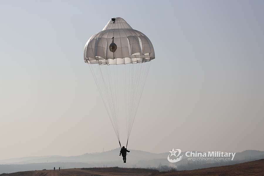 Female paratroopers' maiden jumps