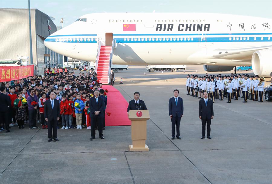 Chinese president proud of Macao's achievements, progress