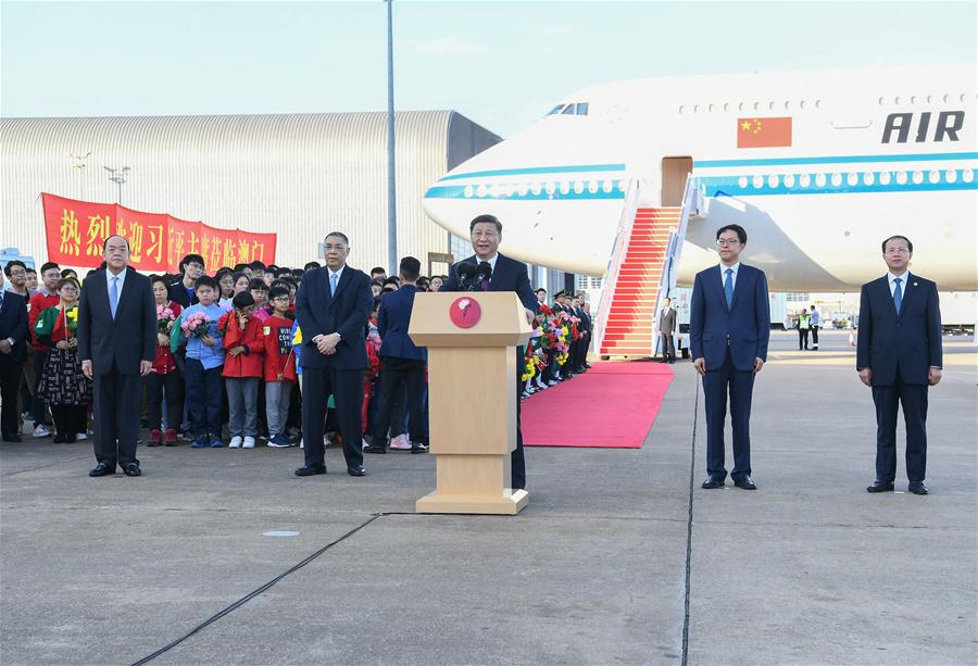 Chinese president proud of Macao's achievements, progress