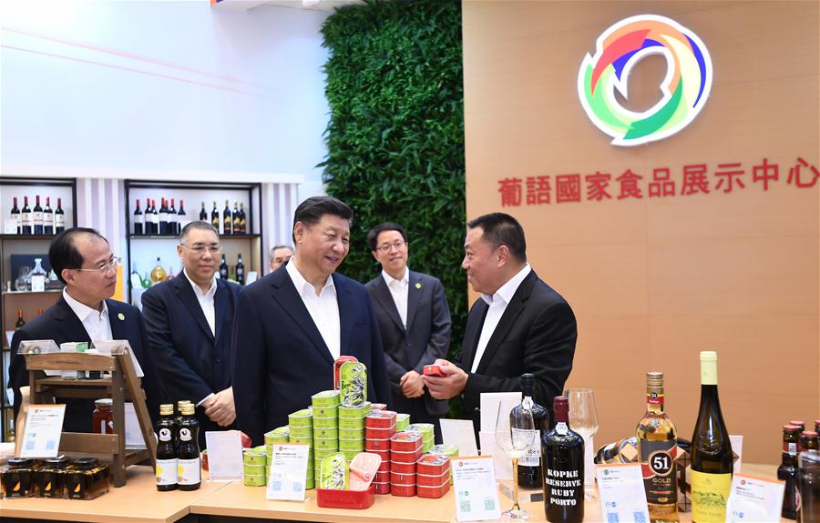 Xi hails progress in building of China-PSCs commercial, trade cooperation service platform