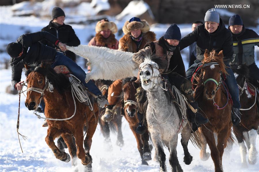 Sawur cultural tourism festival on animal husbandry held in NW China's Xinjiang