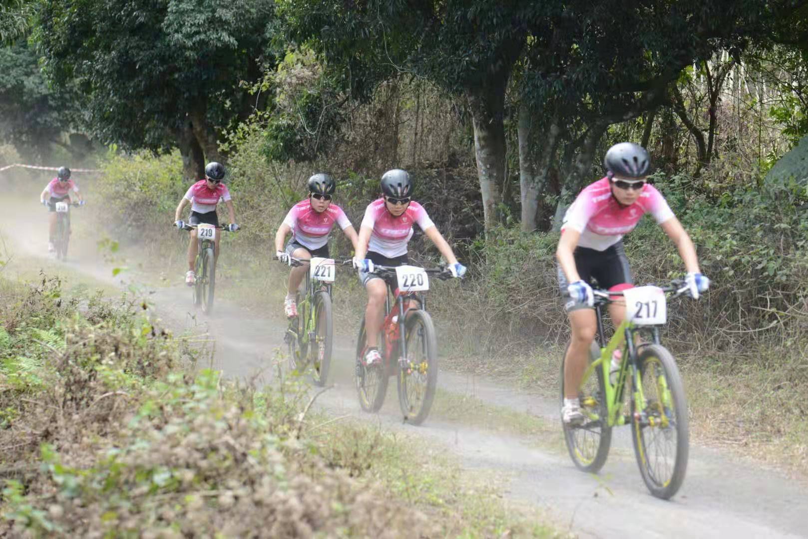 Cycling cultural festival opens at Haikou volcano park