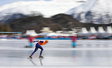 In pics: 1500m of speed skating at Lausanne 2020 Winter Youth Olympic Games