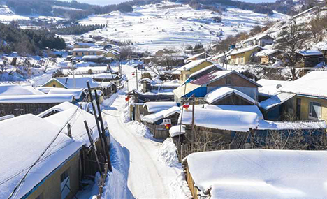 Winter scenery of Jilin