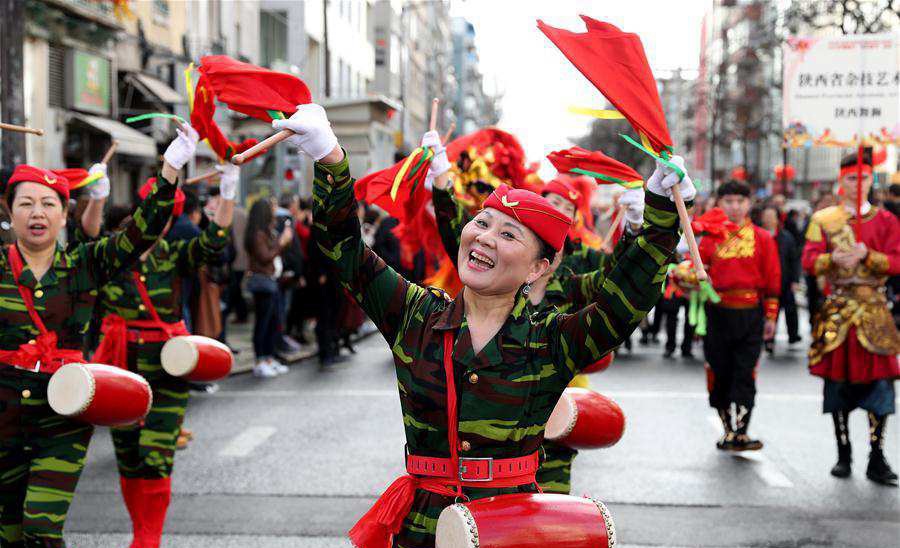 People across world celebrate upcoming Chinese New Year
