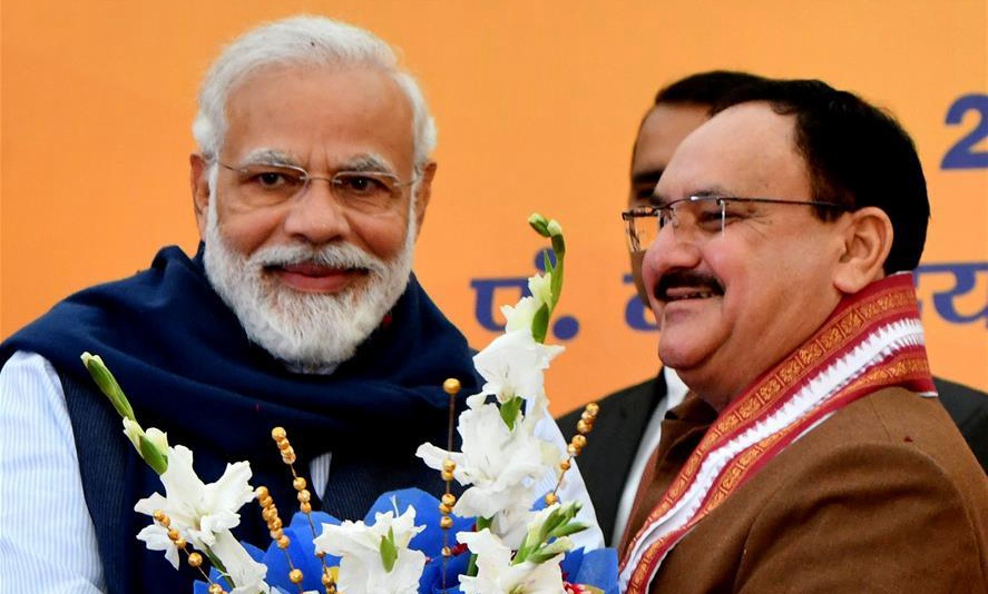 India's main ruling party BJP elects new president