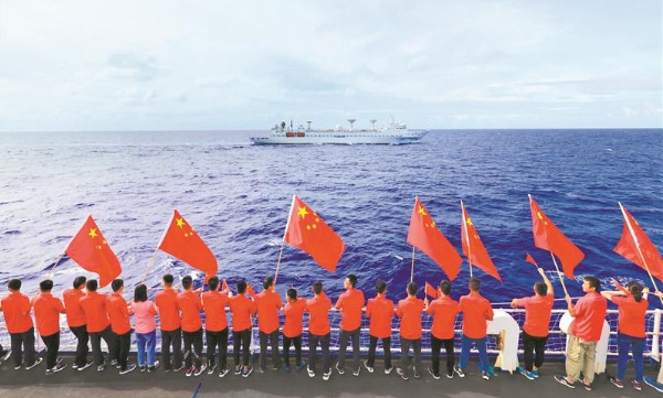China's space-tracking vessels back from missions