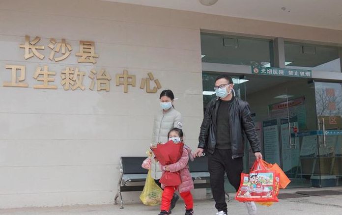 1st coronavirus-infected patient in Changsha cured 