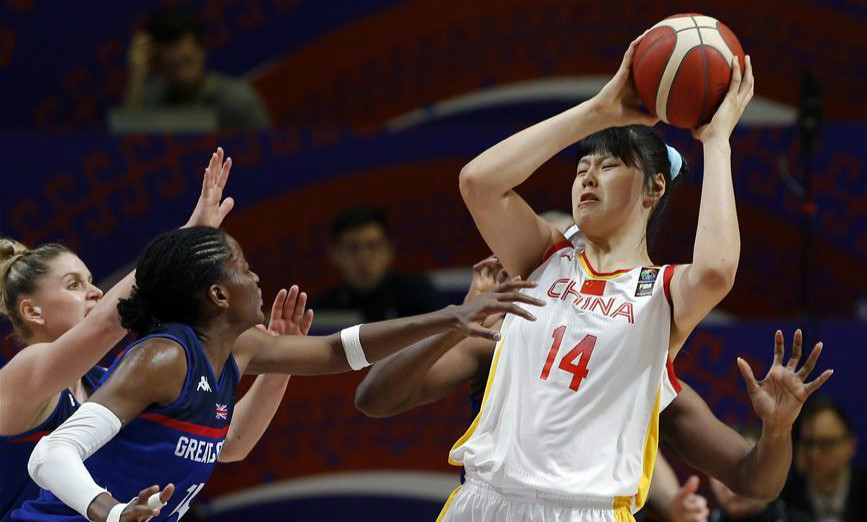 China downs Britain 86-76 to open Women's Olympic Basketball Qualifiers