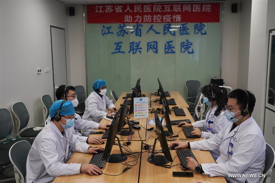 Jiangsu provides online consulting to reduce number of visiting patients