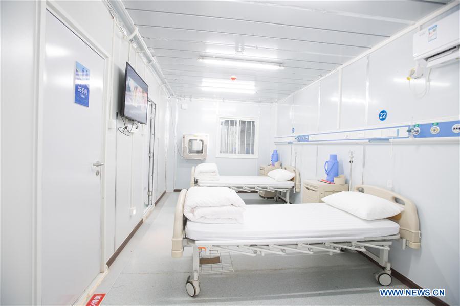 Leishenshan Hospital in Wuhan uses modular design based on layout of field hospital