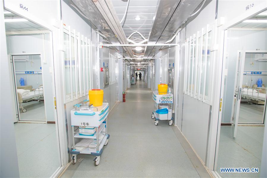 Leishenshan Hospital in Wuhan uses modular design based on layout of field hospital