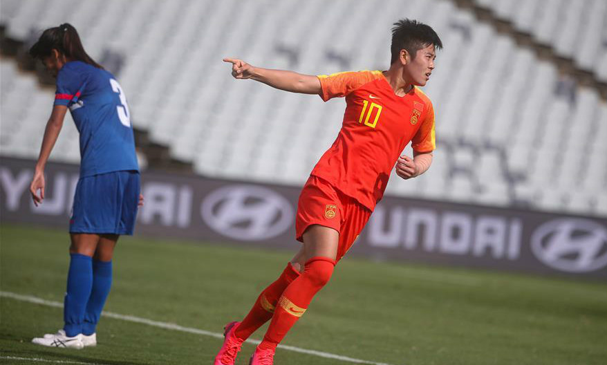 China reach Asian women's Olympic football qualification playoff with win over Chinese Taipei