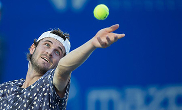 In pics: men's singles quarterfinal match at 2020 ATP Mexican Open