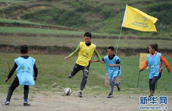 Dedicated village teacher helps children realize football dreams