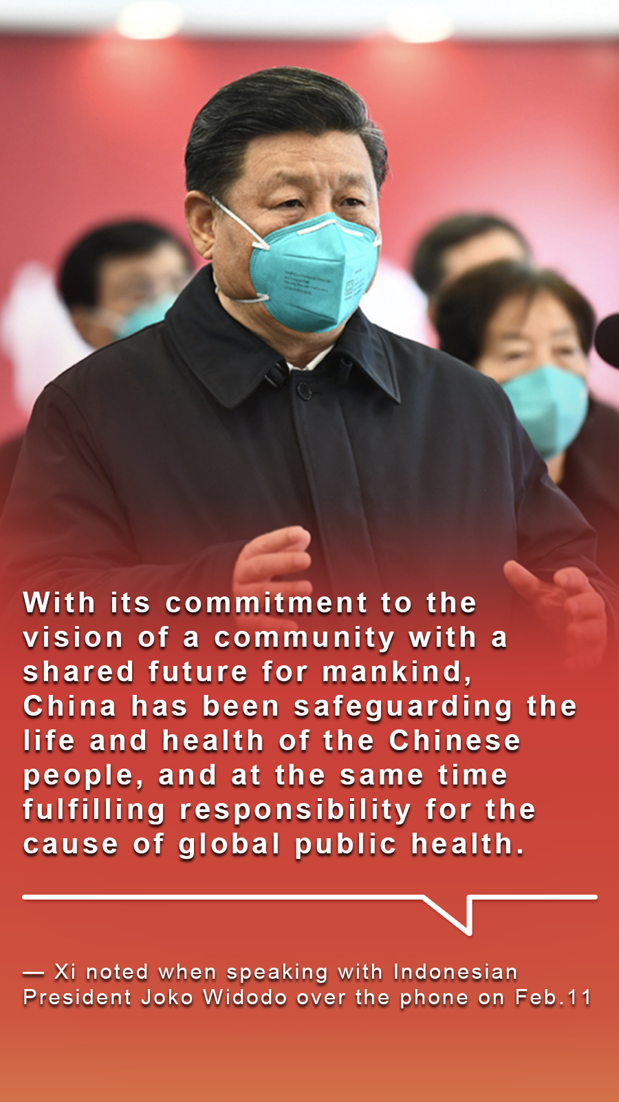 Xi promotes joint efforts of international community in fight against novel coronavirus