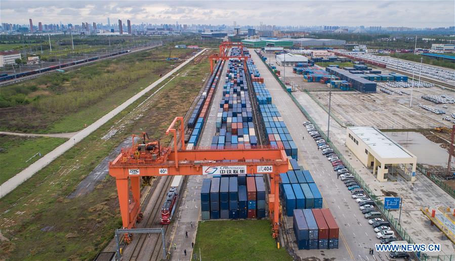 First China-Europe freight train leaves Wuhan, marking restoration of operation